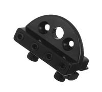 Hemobllo Cejilla de Guitarra sin Pala Bloqueo de Cuerdas Cejuela de Bloqueo para Guitarra Eléctrica de Repuesto para Trémolo Color Negro