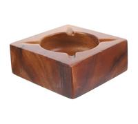 Hemobllo Cenicero De Madera Duradero Cenicero De Escritorio para Decoración Moderna Artículos Hogar para y Oficinas