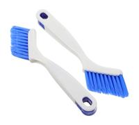 Hemobllo Cepillo Limpiador para Rieles de Ventana y Puertas Corredizas, 2 Piezas, Herramienta Ergonómica de Plástico para Apartamentos y Oficinas