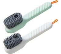 Hemobllo Cepillo para Zapatos con Cuerda Colgante con Dispensador Automático de Jabón, Plástico Ligero, 2 Piezas y Almacenamiento Fácil para Uso Diario