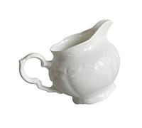 Hemobllo Cerámica Lechera Vintage Capacidad Grande Jarra Multifuncional para Leche Salsa Vinagre Té Cocina