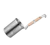 Hemobllo Cesta Colador de Pasta Inoxidable con Diseño de Escurridor de Noodles de Utensilio de Cocina Práctico y Seguro para Hervir y Drenar Verduras y Espaguetis