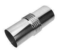 Hemobllo Chimenea de Metal Inoxidable para Estufas Tubo de Escape Recto Antioxidante Instalación y Uso Cocina y Baño
