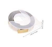 Hemobllo Cinta de Etiquetas Manual Embossed de Etiquetas Adhesivas Convenientes para Impresión Etiquetadora Manual Compacta para Hogar y Oficina