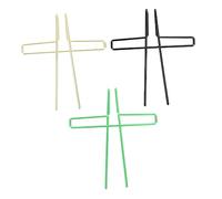 Hemobllo Clips Paquete de 3 Piezas para Fijar Partituras de Piano de Acero y Color Aleatorio Soporte Multi-función Resistente al Viento Adecuado para Músicos y Compositores en Recetas
