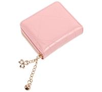 Hemobllo Clutch De Charol con Gemas Cartera Pequeña para Mujer con Cremallera Monedero Pequeño para Mujer para Llevar Monedas Eventos Sociales o Viajes Cortos