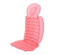 Hemobllo Cojín Inflable Corporal Completo para Bañera con Ventosas Respaldo Ergonómico y Soporte para Cabeza Almohadilla y Resistente para SPA y Viajes
