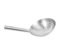 Hemobllo Colador de Acero Inoxidable Mango para Escurrir y Freír Alimentos, Espumadera Multiusos para Cocina Doméstica y Profesional