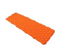 Hemobllo Colchón Inflable para Camping Ultra y Portátil con Diseño Esterilla de Dormir para Tienda Naranja