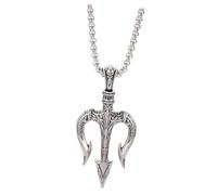 Hemobllo Collar De Acero Inoxidable Colgante De Lanza Estilo Gótico Para Hombre Como Obsequio De Cumpleaños