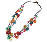 Hemobllo Collar de de para Mujer Collar Geométrico Vintage con Diseño Único para y