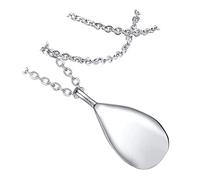 Hemobllo Collar Difusor de Perfume con Colgante de Urna para Joyería de Aromaterapia para Mujeres Acero Inoxidable Romántico para San Valentín y Ocasiones Especiales