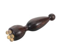 Hemobllo Compact Handheld Wooden Facial Stick For Eye And Face Acupoint Massage Pen For Skin Care And Travel Use