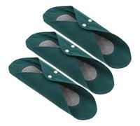 Hemobllo Compresas Posparto Lavables de Algodón Puro Ultrafinas Transpirables Prueba de Fugas Pack de 3 Unidades Tecnología sin Costuras para Incontinencia y Protección Menstrual Diaria