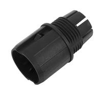 Hemobllo Conector de Poste del Ventilador de Pie en PVC Negro Instalación Simple y Compatibilidad Versátil, Accesorios para Ventiladores Ideales para Fiesta Verano