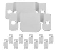 Hemobllo Conector para Sofá Seccional Metálico de 12 Piezas Piezas de Unión con Tornillos para Sillones Reclinables Ganchos y Clips de Presión para Muebles Soporte Resistente para Sofá