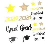 Hemobllo Confeti de Graduación de No Tejida Decoración Colorida para Fiesta Suministros Festivos para Mesa y Fotografía