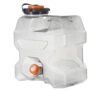 Hemobllo Contenedor con Grifo de 12l Portátil de Agua para Camping Almacenamiento de Gran Capacidad en Material PC para Actividades al Aire Libre