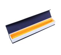 Hemobllo Contenedor de Almacenamiento para Abanicos Azul Estuche Plegable de Lino Adorno Decoración Vintage 1 Pieza 25 Cm para Regalos y Decoración del Hogar