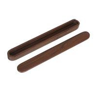 Hemobllo Contenedor de Palillos de Madera Portátil Soporte Organizador de Utensilios Caja de Almacenamiento con Tapa de Madera para Llevar Restaurantes o Usar Casa