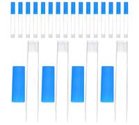 Hemobllo Contenedor Protector para Termómetro 20 Unidades, Tubo Portador de Plástico Rígido 13,2 X 1,6 X 1 Cm, Estuche Compacto para Almacenamiento Seguro en Viajes y Uso Doméstico
