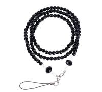 Hemobllo Cordón de Cristal para Running para Móvil y Fundas Impermeables y Deportes 3 Piezas Colgante Protector Cuello, Negro, Ligero y Fácil de Llevar para Teléfono
