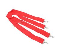 Hemobllo Correa Ajustable Para Caja De De Percusión Roja, Eslinga De Doble Hombro Para Instrumentos, Cinturón Resistente Para Desfile y Uso Prolongado