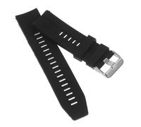 Hemobllo Correa Banda De Reloj Para El Ajuste Pulseras Deportivas Reloj De Pulsera Muñequera De Liberación Rápida Soportes Para Altavoces De Escritorio Gel De Sílice Black