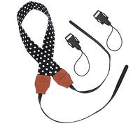 Hemobllo Correa De Hombro Ajustable para Cámara Retro, Bandolera Cómoda y Duradera para Fotógrafos, Uso Al Aire Libre y Viaje, Color Negro, Diseño Ergonómico para Mujeres y Hombres