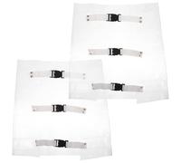 Hemobllo Correa Multifunción para Pie de Silla Dental 2 Piezas Correa de Nailon Resistente Soporte Relajante para Pies Reutilizable Uso en Sillones Dentales Ergonomía Salud y Hogar