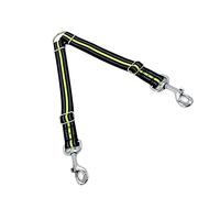 Hemobllo Correa Reflectante para Perros Doble Cabeza Ajustable Resistente y con Diseño de Tira Reflectante para Visibilidad para Perros y Cachorros Color Verde