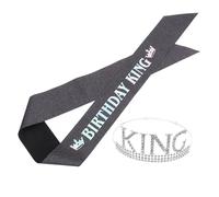 Hemobllo Correas De Hombro Crown De De Cumpleaños Para Hombre Conjunto De Decoración De Para Fiesta Celebraciones De Cumpleaños