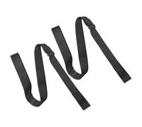 Hemobllo Correas de Seguridad Ajustables de 55 Pulgadas para Colgar Mancuernas en Soporte de Barra, Accesorio para Press de Banca y Entrenamiento en Casa, 2 Piezas, Material Resistente