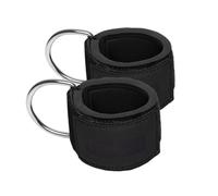 Hemobllo Correas Tobilleras Deportivas Ajustables para Ejercicios de Piernas Bandas Elásticas Resistentes con Acolchado Suave para Gimnasio y Entrenamiento Funcional