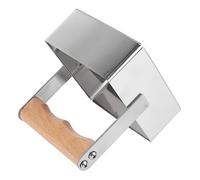 Hemobllo Cortador de Panal de Miel de Inoxidable con Mango de Madera Herramienta Resistente para Apicultura Corte Preciso y Fácil de Moldes de Panal para Apicultores