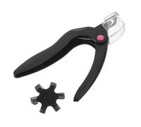 Hemobllo Cortauñas Ajustable Inoxidable Para Manicura Recortador De Puntas Para Profesional Casa y Salón Herramienta De Para Diseño De Uñas