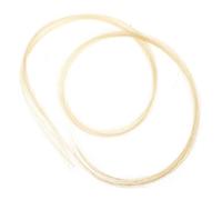 Hemobllo Crin De Caballo Natural Para Bastón De Violín 3/4, Pelo Profesional Blanco Para Cuerda, Accesorio Reparador Versátil Para Instrumentos De Cuerda, Reemplazo Para Violín y Viola