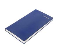 Hemobllo Cuaderno de Presupuesto A6 Color Azul Libro de Dinero Práctico de PU Libreta para Registrar Gastos y Planificación Financiera Organizador Portátil para Uso Diario