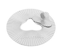 Hemobllo Cubierta de Vela Perfumada Grande 8.8 Cm de Aleación de Color Plata Antigua, Tapa Decorativa para Tarro Diseño Calado, Funda para Tarro Que Protege y Ayuda a Derretir Cera