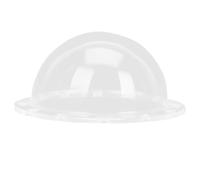 Hemobllo Cubierta Protectora Acrílica Transparente en Forma de Media Bola Diámetro Interior 7 MM Cubierta Vegetal Pequeña para Exhibición de Plantas Figuras y Micropaisajes Diseño