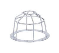 Hemobllo Cubierta Protectora Metálica para Sensor de Alarma Malla Antivandálica Resistente a Explosiones, Diámetro Interior 75 Mm, Protector de Detector para Techo, Uso en Seguridad