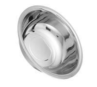 Hemobllo Cubo para Baño de Pies Acero Inoxidable 201 sin Imán 36 CM Palangana Metálica Gruesa para Remojar Pies Lavabo Redondo Multifuncional para Spa Lavandería y Cuidado Personal