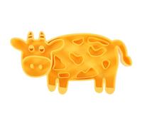 Hemobllo Cuenco para Mascotas Amarillo Antiatragantamiento, Comedero Lento para Perros, Tazón de Alimentación Lenta Seguro, Diseño Flexible para Mejorar Digestión y Hábito Saludable