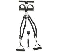 Hemobllo Cuerda de Tracción Elástica para Fitness Banda de Resistencia para Pedales, Equipo de Ejercicio Multifuncional Portátil y Ligera para Entrenamiento Abdominal y Tonificación