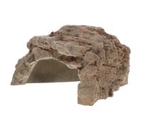 Hemobllo Cueva de Ocultación de Reptiles de Resina Simulación de Piedra para Hábitat de Mascotas Único