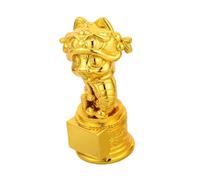 Hemobllo De Año Nuevo Año De La Estatua De La Serpiente Decorativo Figurilla Escultura Hogar Decoración De Futbol Estatua De Serpiente China Cup Resina Dorado