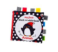 Hemobllo de Tela para Bebés Etiquetas Estimulación Visual Material Resistente Juguete Educativo 0-3 Desarrollo Sensorial 1