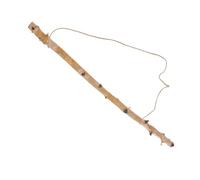 Hemobllo Decoración de Madera Colgante con Barra de Madera Adorno de Pared Rústico para Boho y Granja Organizador de Almacenamiento para Hogar Montaje Cualquier Espacio