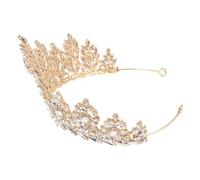 Hemobllo Diadema Barroca Para Mujer Accesorio De Novia Gemas De Imitación Para Fiesta De Disfraces Graduación y Cumpleaños