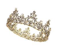 Hemobllo Diadema Barroca Vintage Rhinestones Accesorio para Novia y Fiesta Tiara Elegante para Mujer